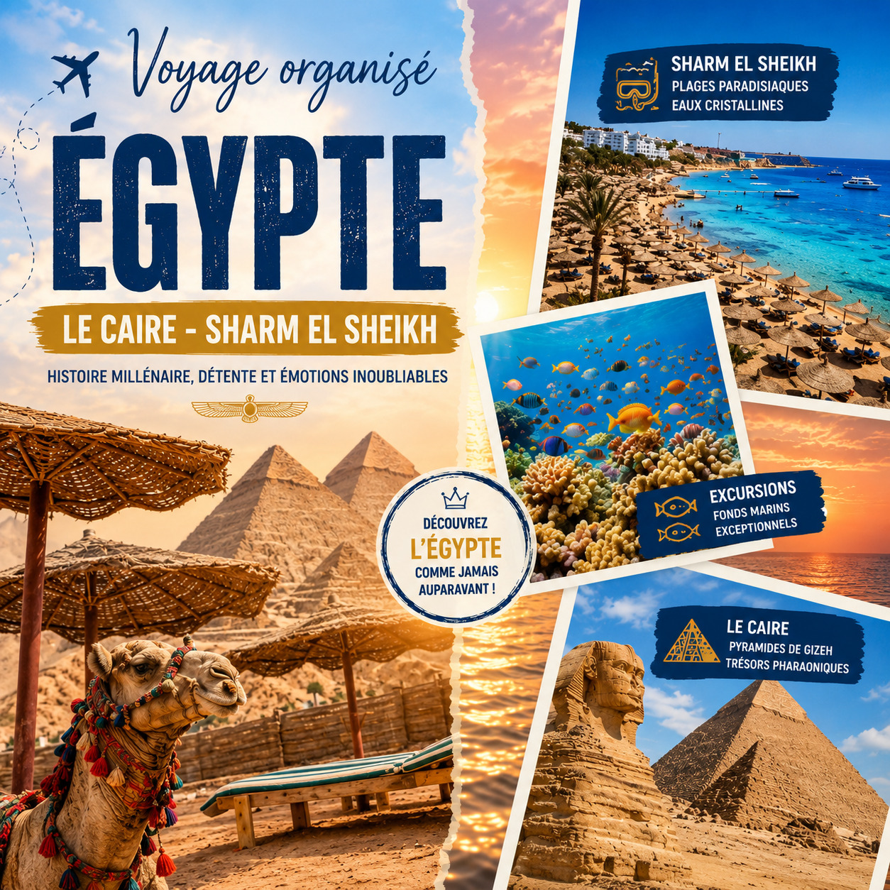 Egypte Caire- Sharm El Sheikh