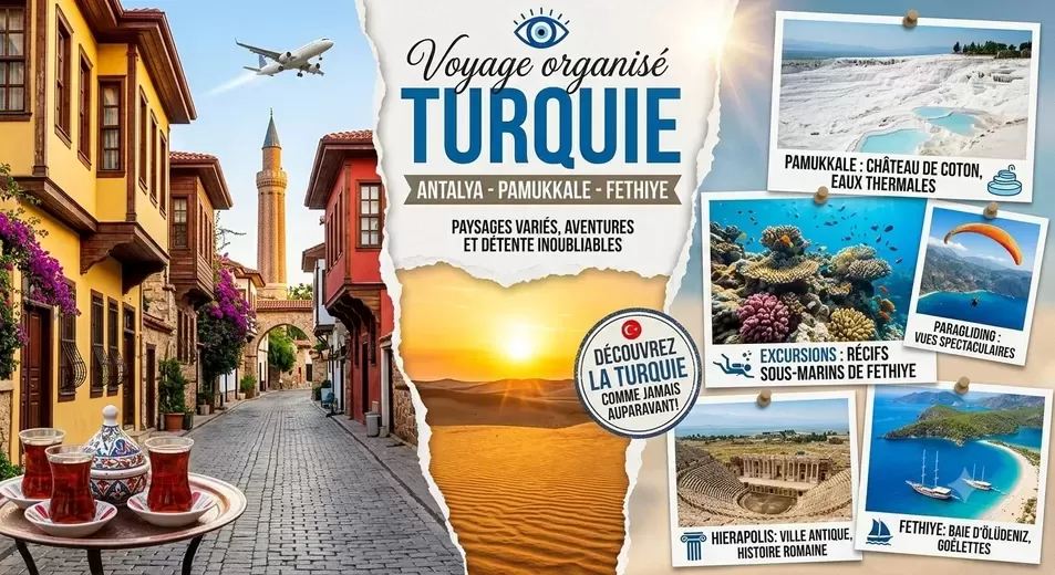 Antalya, Pamukkale & Fethiye